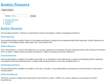 Tablet Screenshot of nakredyt.pl